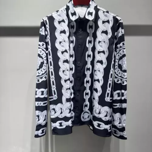 Versace Shirts Long Sleeved For Men #1340489 $41.00 USD, Wholesale Replica Versace Shirts