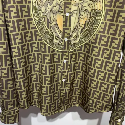 Replica Versace Shirts Long Sleeved For Men #1340492 $41.00 USD for Wholesale