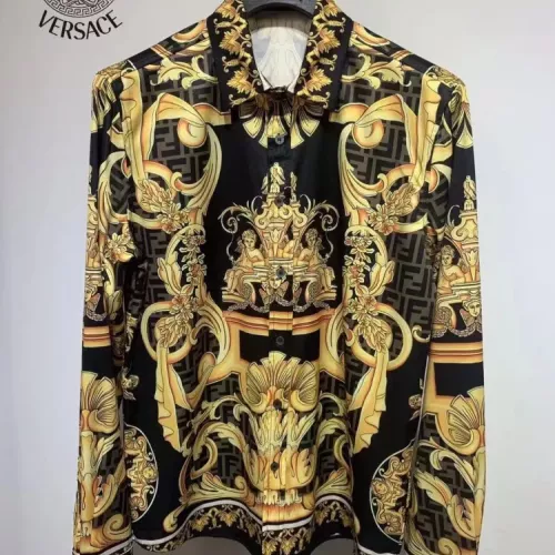 Versace Shirts Long Sleeved For Men #1340493 $41.00 USD, Wholesale Replica Versace Shirts