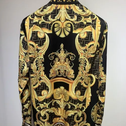 Replica Versace Shirts Long Sleeved For Men #1340493 $41.00 USD for Wholesale