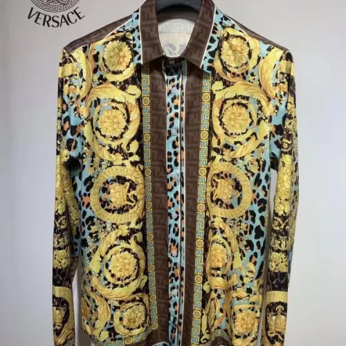 Versace Shirts Long Sleeved For Men #1340495 $41.00 USD, Wholesale Replica Versace Shirts
