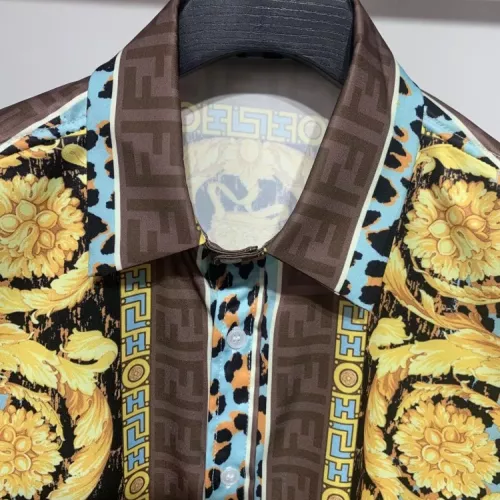 Replica Versace Shirts Long Sleeved For Men #1340495 $41.00 USD for Wholesale