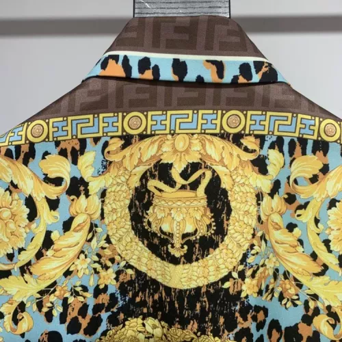 Replica Versace Shirts Long Sleeved For Men #1340495 $41.00 USD for Wholesale