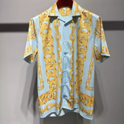 Versace Shirts Short Sleeved For Men #1340498 $40.00 USD, Wholesale Replica Versace Shirts