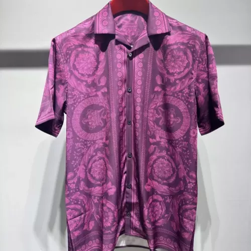 Versace Shirts Short Sleeved For Men #1340500 $40.00 USD, Wholesale Replica Versace Shirts