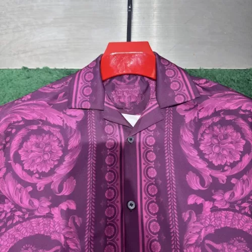 Replica Versace Shirts Short Sleeved For Men #1340500 $40.00 USD for Wholesale