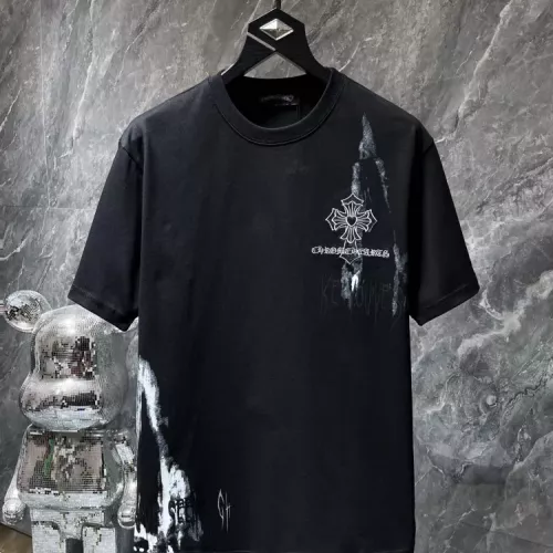 Chrome Hearts T-Shirts Short Sleeved For Unisex #1340558 $39.00 USD, Wholesale Replica Chrome Hearts T-Shirts