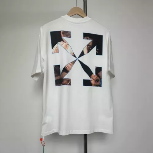 Off-White T-Shirts Short Sleeved For Unisex #1340585 $40.00 USD, Wholesale Replica Off-White T-Shirts
