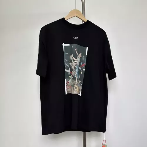 Off-White T-Shirts Short Sleeved For Unisex #1340600 $40.00 USD, Wholesale Replica Off-White T-Shirts