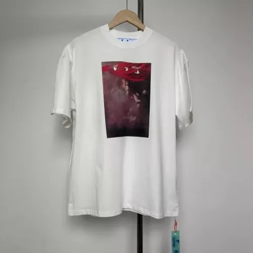 Off-White T-Shirts Short Sleeved For Unisex #1340602 $40.00 USD, Wholesale Replica Off-White T-Shirts
