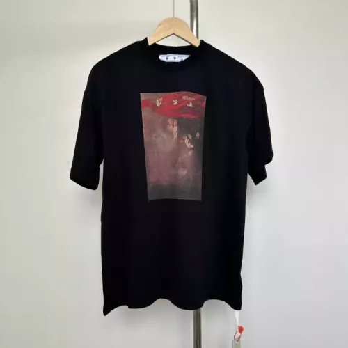 Off-White T-Shirts Short Sleeved For Unisex #1340603 $40.00 USD, Wholesale Replica Off-White T-Shirts