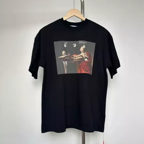 Off-White T-Shirts Short Sleeved For Unisex #1340608 $40.00 USD, Wholesale Replica Off-White T-Shirts