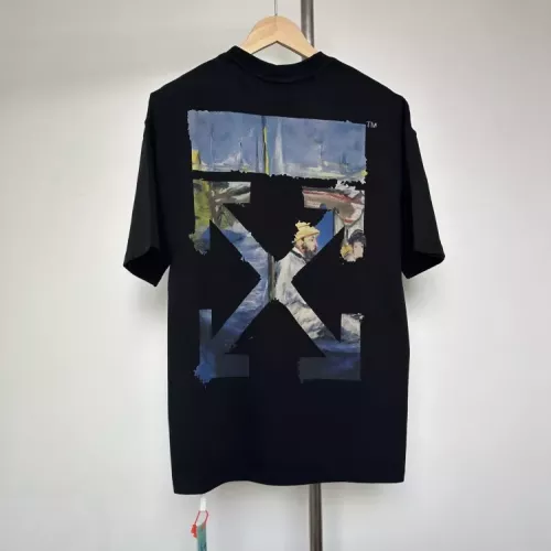 Off-White T-Shirts Short Sleeved For Unisex #1340614 $40.00 USD, Wholesale Replica Off-White T-Shirts