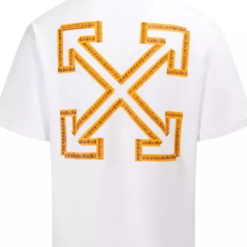 Off-White T-Shirts Short Sleeved For Unisex #1340624 $39.00 USD, Wholesale Replica Off-White T-Shirts