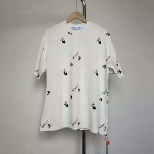 Off-White T-Shirts Short Sleeved For Unisex #1340630 $39.00 USD, Wholesale Replica Off-White T-Shirts