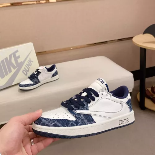 Replica Christian Dior Casual Shoes For Men #1340735 $92.00 USD for Wholesale