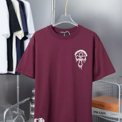 Chrome Hearts T-Shirts Short Sleeved For Unisex #1340834 $39.00 USD, Wholesale Replica Chrome Hearts T-Shirts