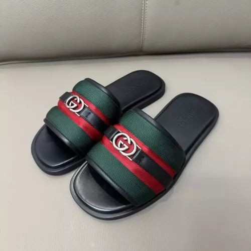 Gucci Slippers For Men #1340923 $82.00 USD, Wholesale Replica Gucci Slippers