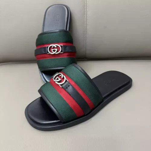 Replica Gucci Slippers For Men #1340923 $82.00 USD for Wholesale