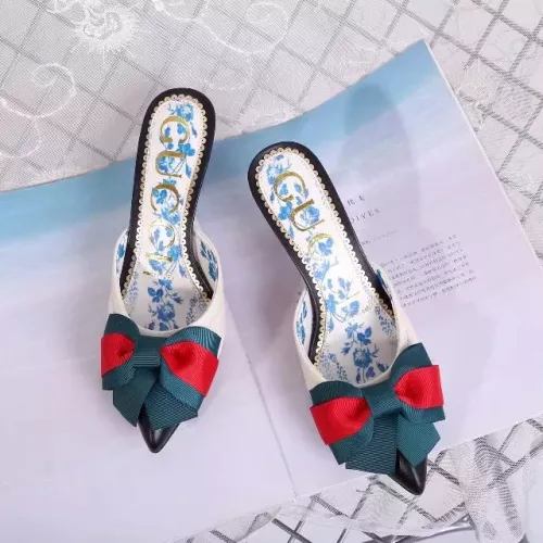 Replica Gucci Slippers For Women #1340957 $85.00 USD for Wholesale