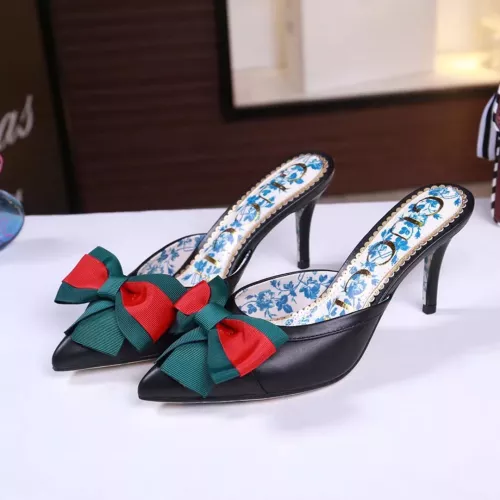 Gucci Slippers For Women #1340959 $85.00 USD, Wholesale Replica Gucci Slippers
