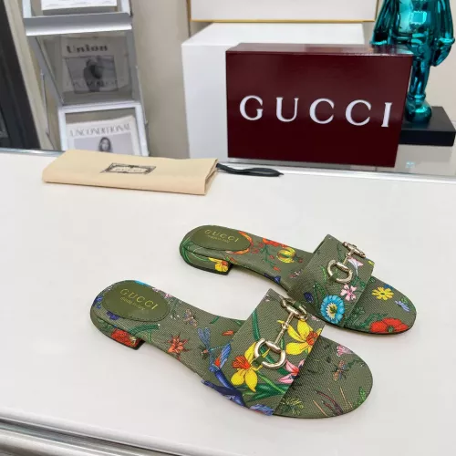 Replica Gucci Slippers For Women #1341000 $80.00 USD for Wholesale