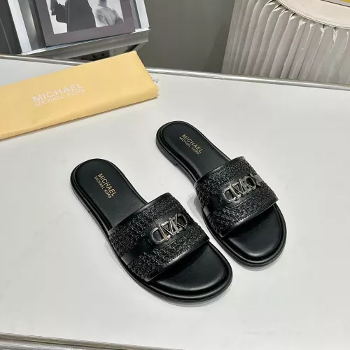 Michael Kors Slippers For Women #1341004 $76.00 USD, Wholesale Replica Michael Kors Slippers