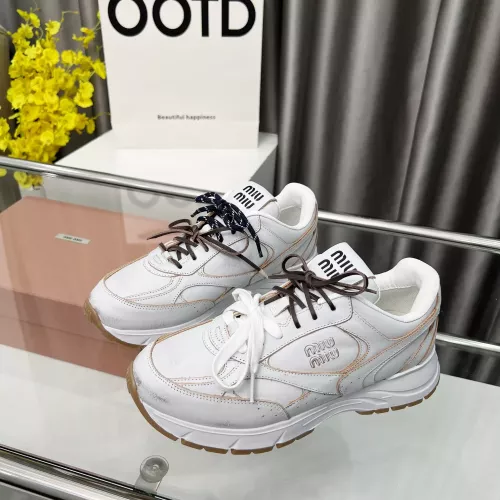MIU MIU Casual Shoes For Women #1341024 $108.00 USD, Wholesale Replica MIU MIU Casual Shoes
