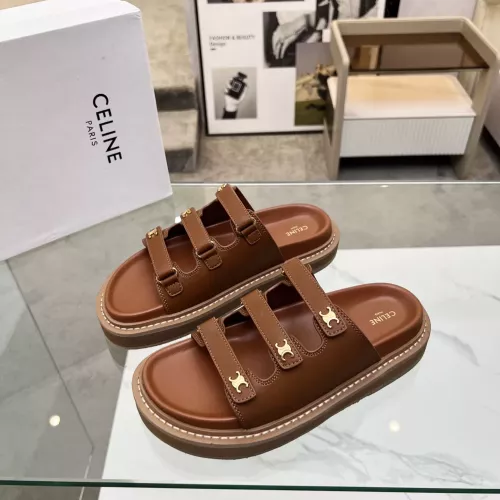 Celine Slippers For Women #1341050 $85.00 USD, Wholesale Replica Celine Slippers