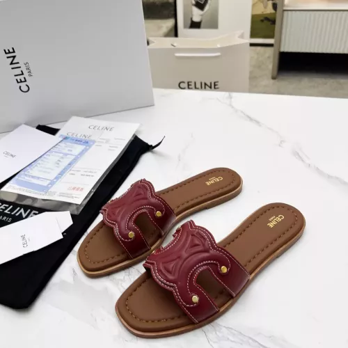 Celine Slippers For Women #1341053 $80.00 USD, Wholesale Replica Celine Slippers
