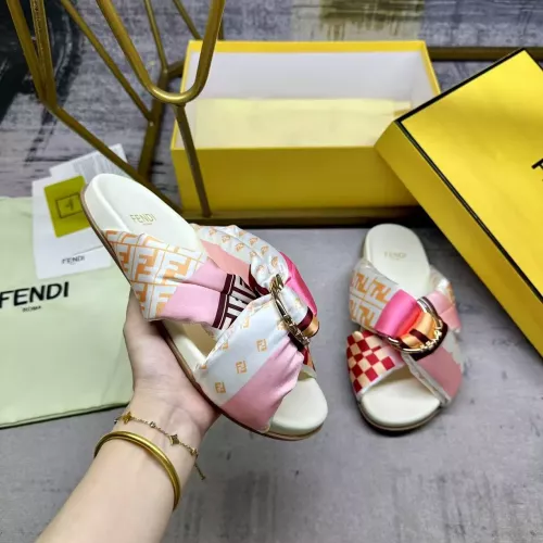 Replica Fendi Slippers For Women #1341059 $88.00 USD for Wholesale