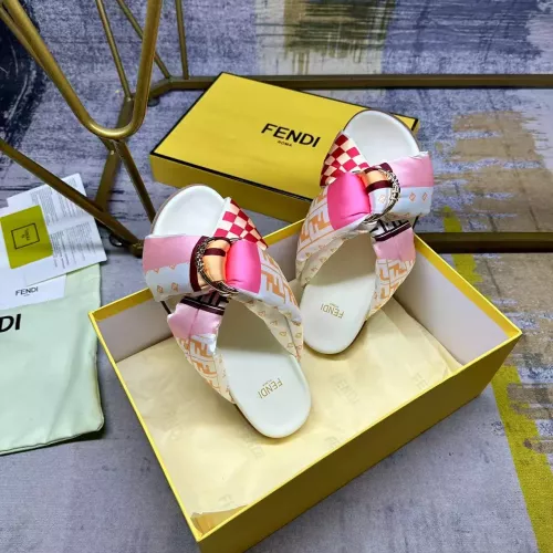 Replica Fendi Slippers For Women #1341059 $88.00 USD for Wholesale