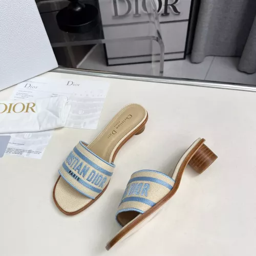 Christian Dior Slippers For Women #1341075 $85.00 USD, Wholesale Replica Christian Dior Slippers