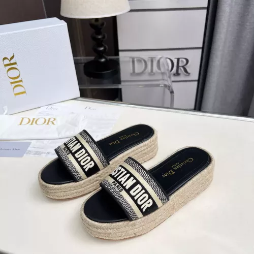 Christian Dior Slippers For Women #1341078 $82.00 USD, Wholesale Replica Christian Dior Slippers