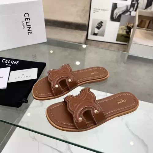 Celine Slippers For Women #1341094 $85.00 USD, Wholesale Replica Celine Slippers