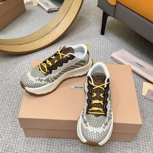 Replica MIU MIU Casual Shoes For Women #1341097 $102.00 USD for Wholesale