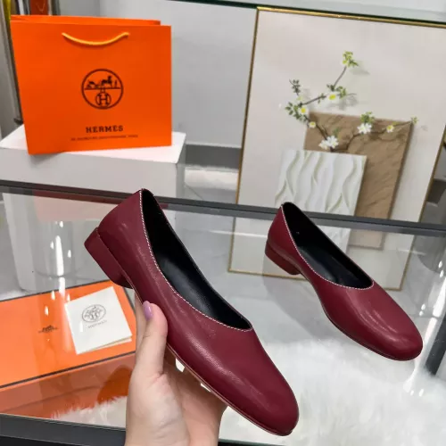 Hermes Flat Shoes For Women #1341105 $98.00 USD, Wholesale Replica Hermes Flat Shoes