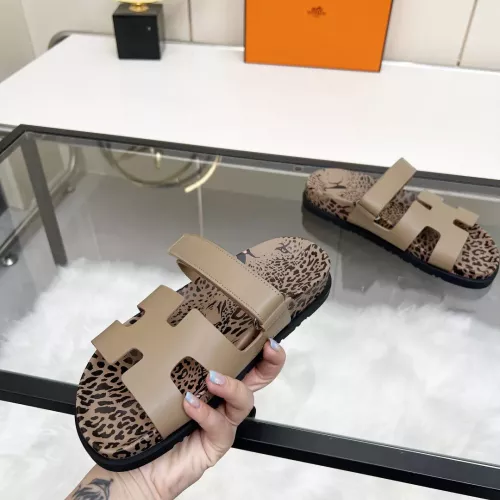 Replica Hermes Slippers For Women #1341113 $85.00 USD for Wholesale