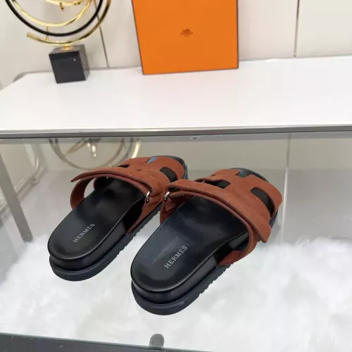 Replica Hermes Slippers For Women #1341117 $85.00 USD for Wholesale