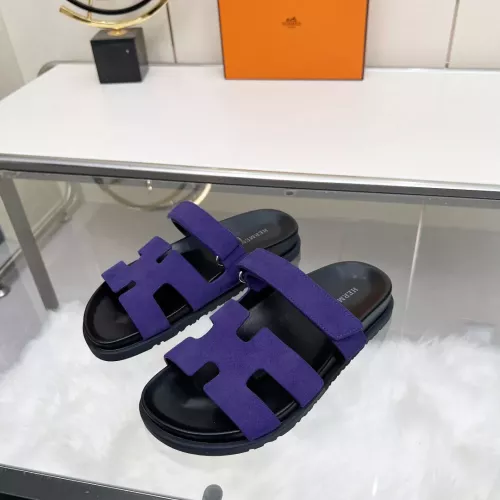 Hermes Slippers For Women #1341118 $85.00 USD, Wholesale Replica Hermes Slippers