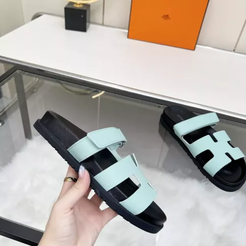 Replica Hermes Slippers For Women #1341120 $85.00 USD for Wholesale