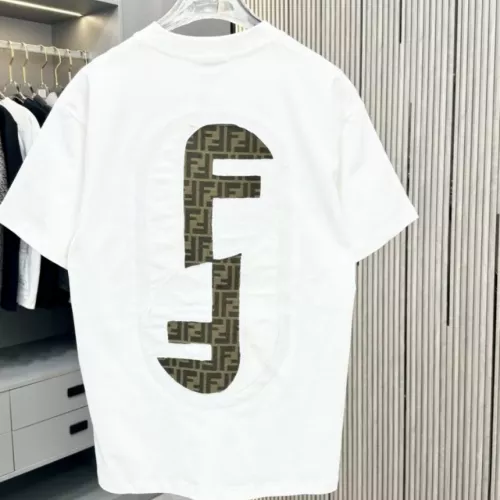 Fendi T-Shirts Short Sleeved For Unisex #1341156 $39.00 USD, Wholesale Replica Fendi T-Shirts