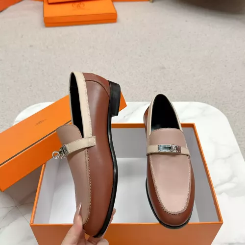 Hermes Leather Shoes For Women #1341209 $125.00 USD, Wholesale Replica Hermes Leather Shoes