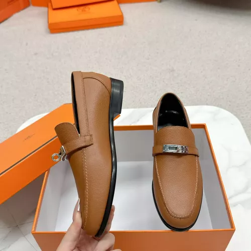 Hermes Leather Shoes For Women #1341211 $125.00 USD, Wholesale Replica Hermes Leather Shoes