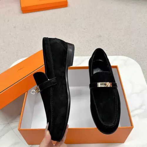 Hermes Leather Shoes For Women #1341218 $125.00 USD, Wholesale Replica Hermes Leather Shoes