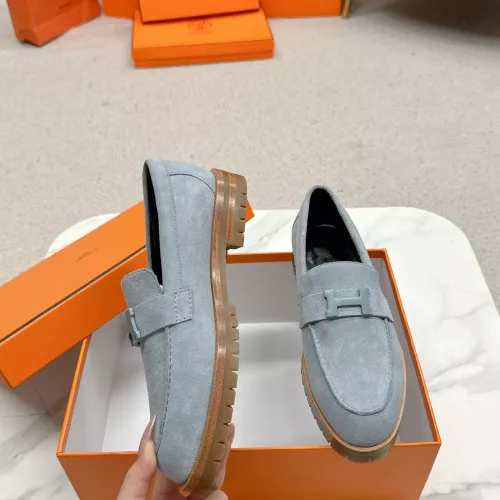 Hermes Leather Shoes For Women #1341223 $125.00 USD, Wholesale Replica Hermes Leather Shoes