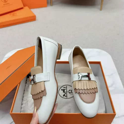 Hermes Leather Shoes For Women #1341227 $125.00 USD, Wholesale Replica Hermes Leather Shoes