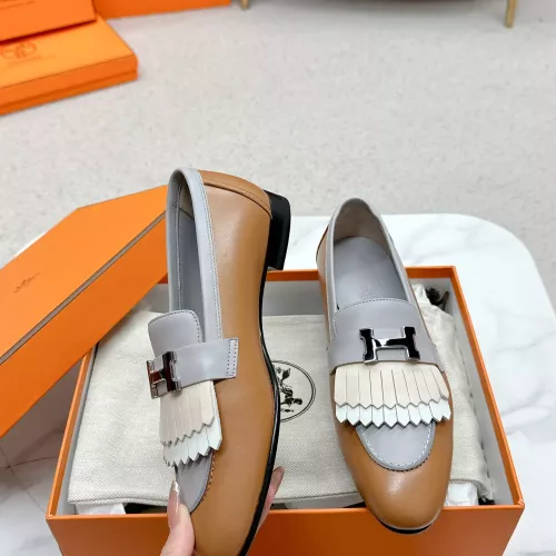 Hermes Leather Shoes For Women #1341230 $125.00 USD, Wholesale Replica Hermes Leather Shoes
