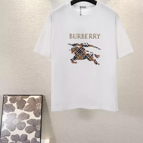 Burberry T-Shirts Short Sleeved For Unisex #1341236 $38.00 USD, Wholesale Replica Burberry T-Shirts