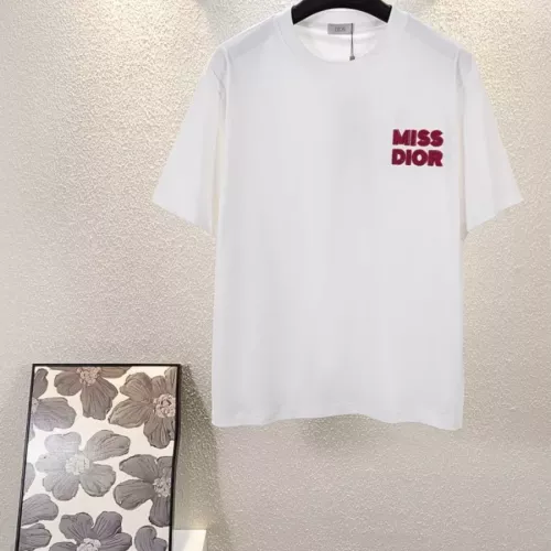 Christian Dior T-Shirts Short Sleeved For Unisex #1341239 $38.00 USD, Wholesale Replica Christian Dior T-Shirts